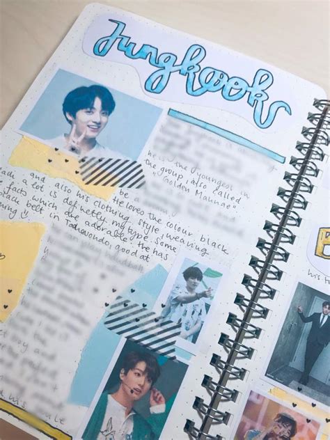 Kpop Journal Jungkook Bullet Journal Amino