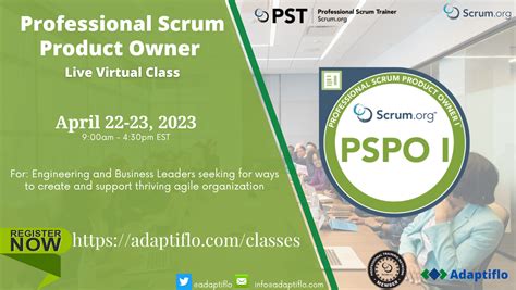 Professional Scrum Product Owner Scrum Org