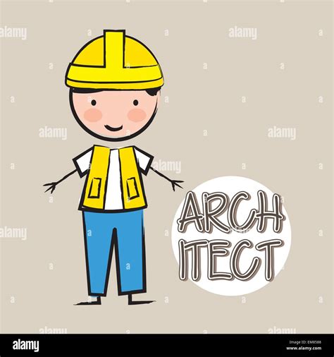 Arquitecto Vector Cartoon Imágenes Vectoriales De Stock Alamy