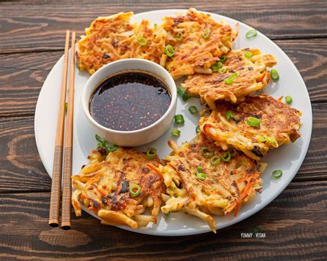 Veggie Udon Gyoza — The Yummy Vegan