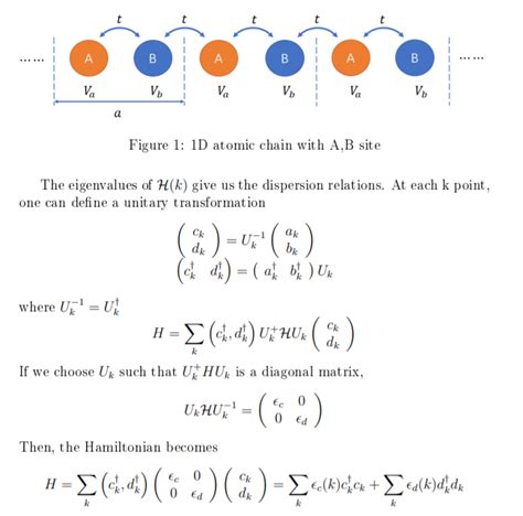 Solved Two Site Tight Binding Model For Any Tight Binding Chegg