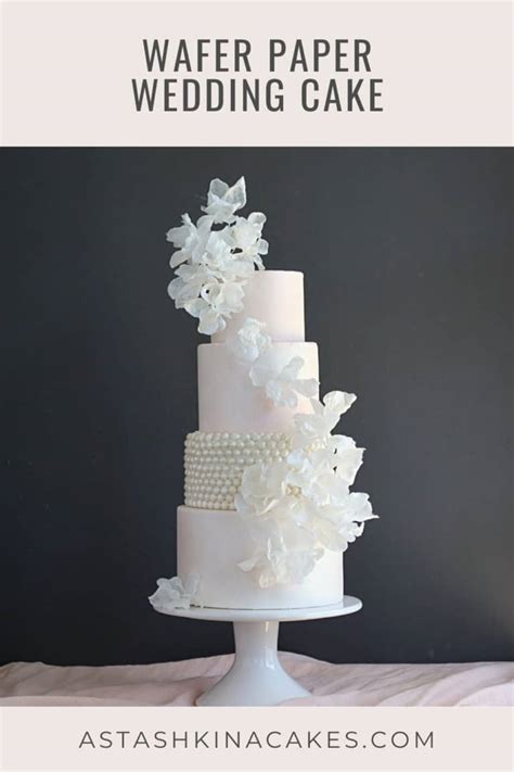 How To Make Wafer Paper Flowers For Wedding Cakes Florea Cakes