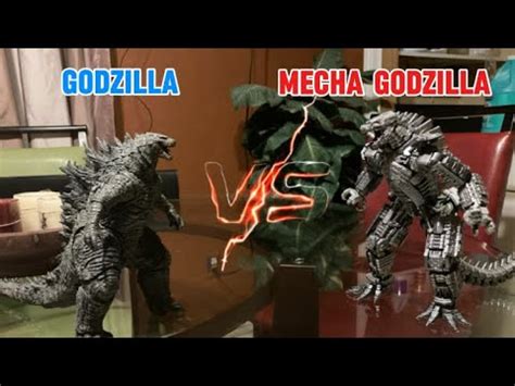 Godzilla Vs Mecha Godzilla Beam Clash Youtube