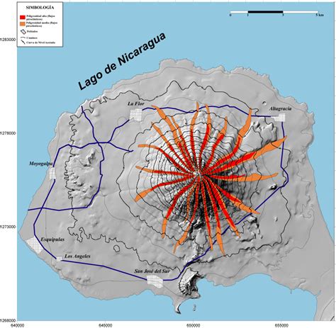 Direccion General De Geofisica Mapas De Amenaza Del Volc N Concepci N