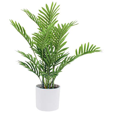 Maine Crawford Potted Real Touch Artificial Mini Palm Tree Cm By