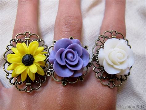 The Classy and Fabulous Shop: Handmade - Rings