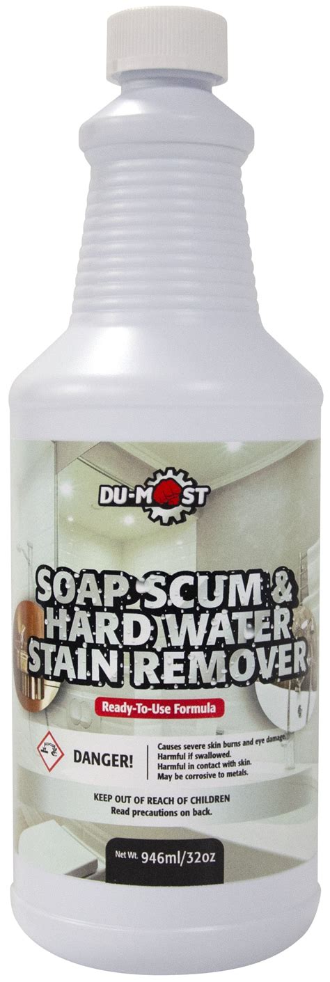 Du Most Soap Scum And Hard Water Stain Remover Kitchen And Bathroom