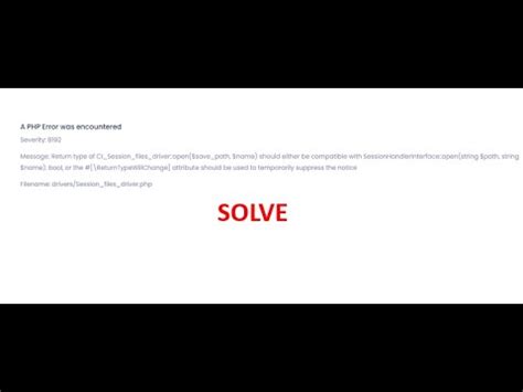 Atasi Error Message Return Type Of CI Session Files Driver Open Save