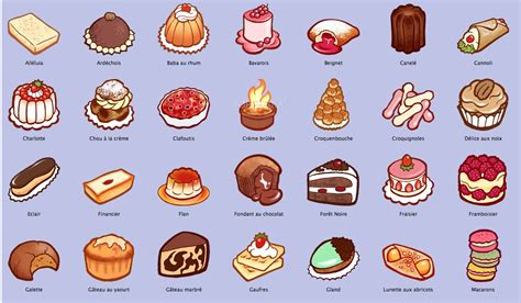 Dessert Names In French At Elizabeth Lanigan Blog