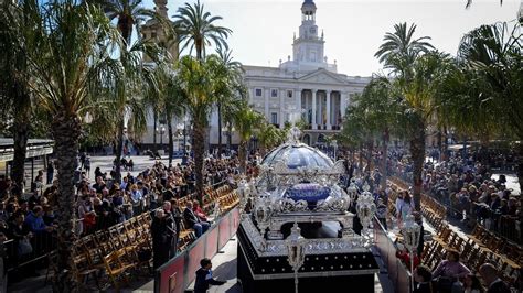 Semana Santa de Cádiz 2022 Horario e itinerario de la cofradía del