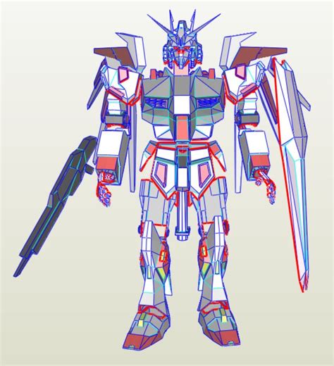 Gundamrx Wearable Armor Suit Pepakura Blueprints To Build Your Own