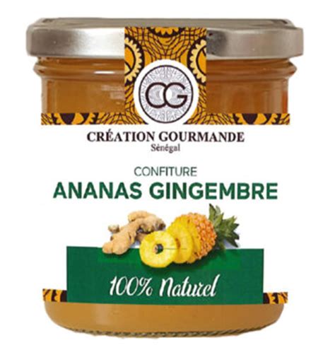 Pack Confitures 4x30g Mangue Baobab Bissap Ananas Coco Seneafood