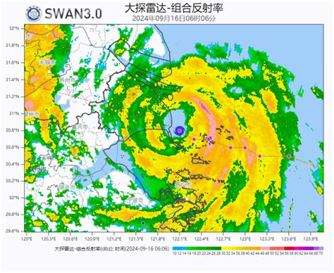 台风贝碧嘉登陆上海临港新城沿海！中心附近最大风力14级 台风 上海市 新浪新闻