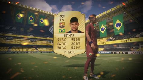 92 NEYMAR WALKOUT FIFA 17 PACK OPENING Bassistent YouTube