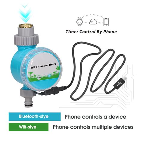 Programmateur Arrosage Minuterie D Arrosage Intelligente Pour Jardin Wi