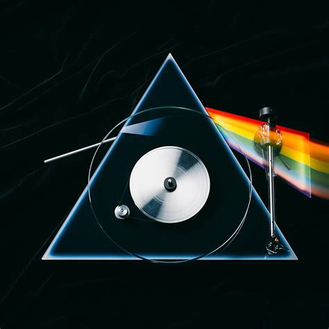 The Dark Side Of The Moon Limited Edition Turntable Spins Pink Floyds