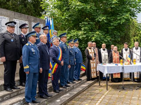 FOTO Ceremonial de Ziua Eroilor în Mediaș Sibiu 100