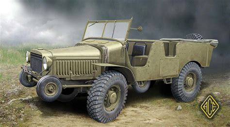 Ace Model French Ww2 Artillery Tractor 4x4 V15t