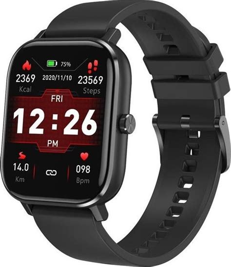 DrPhone GTE3 Smartwatch Met Aluminium Behuizing IP67 Hartslagmeter