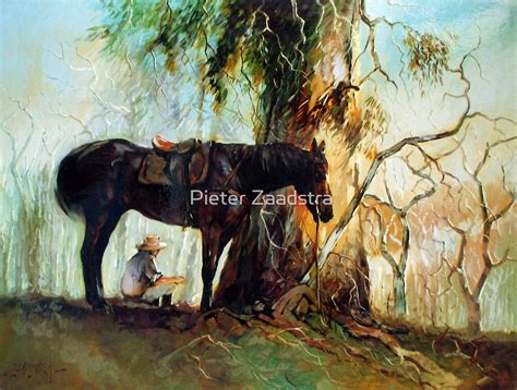 Squatter Scout Waltzing Matilda Series By Pieter Zaadstra Redbubble