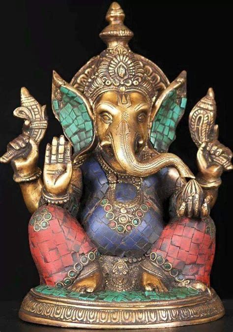 Pin by SHREE SHYAM on Ganesh | Statue, Ganesh statue, Ganesh art