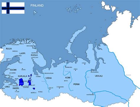 Finnish Empire By Guilhermealmeida On Deviantart Map Alternate