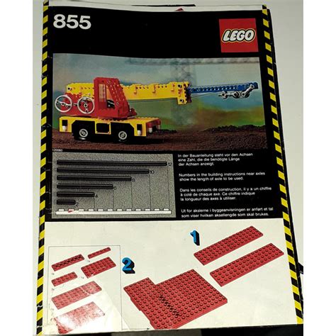 LEGO Mobile Crane Set 855 Instructions | Brick Owl - LEGO Marketplace