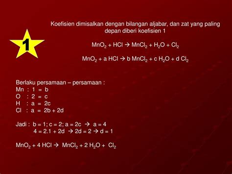 Contoh Soal Penyetaraan Reaksi Kimia