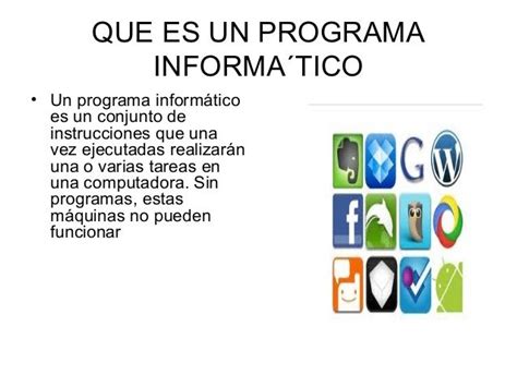 Programas Informaticos