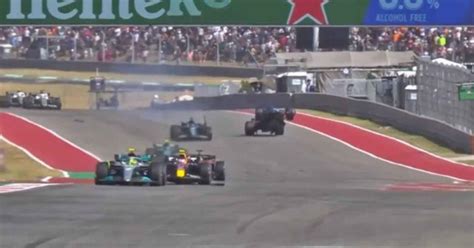 Fernando Alonso Hits Lance Stroll In Scary High Speed Us Grand Prix Airborne Crash Planetf1