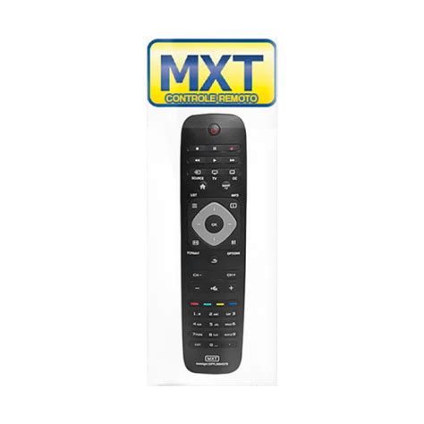 Controle Para Tv Philips Led Smart Ambilight Pfl Mxt Co