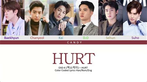 Exo K 엑소케이 Hurt Color Coded Lyrics Hanromeng Youtube