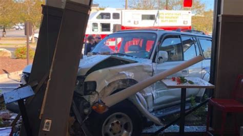 Car Crashes Into Nmb Chick Fil A