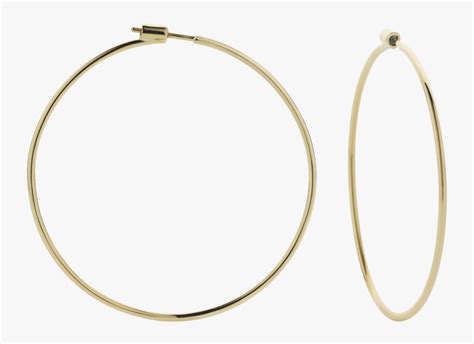 Hoop Earring Png Png Image Earrings Transparent Png Kindpng