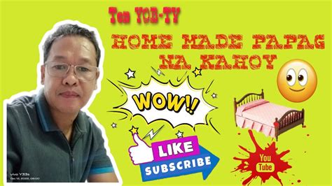 Homemade Papag Na Kahoy Youtube