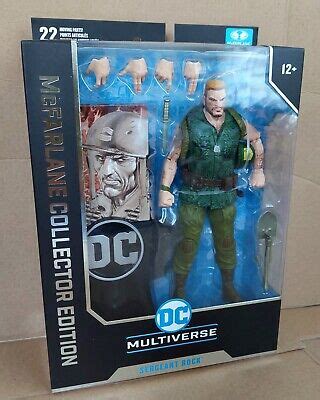 McFarlane Toys DC Multiverse Sgt Rock Collector Edition Sergeant