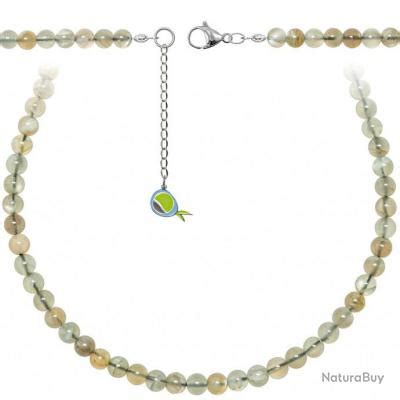 Collier En Pierre De Lune Grise Perles Rondes 6 Mm 55 Cm Objets