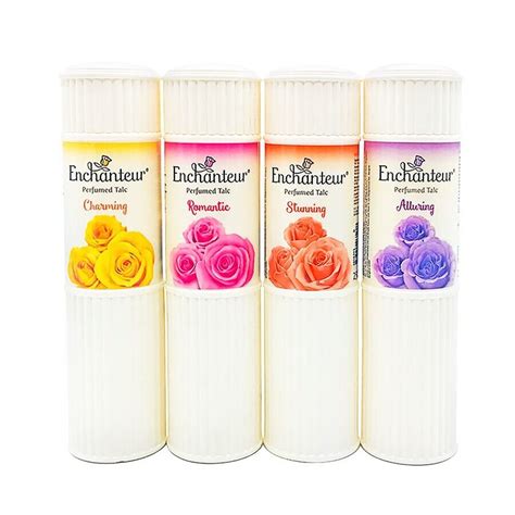 Enchanteur Talc Body Perfumed Powder Romantic Fragrance Charming