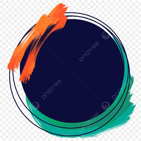 Abstract Brush Stroke PNG Picture Colorful Brush Stroke Abstract Frame