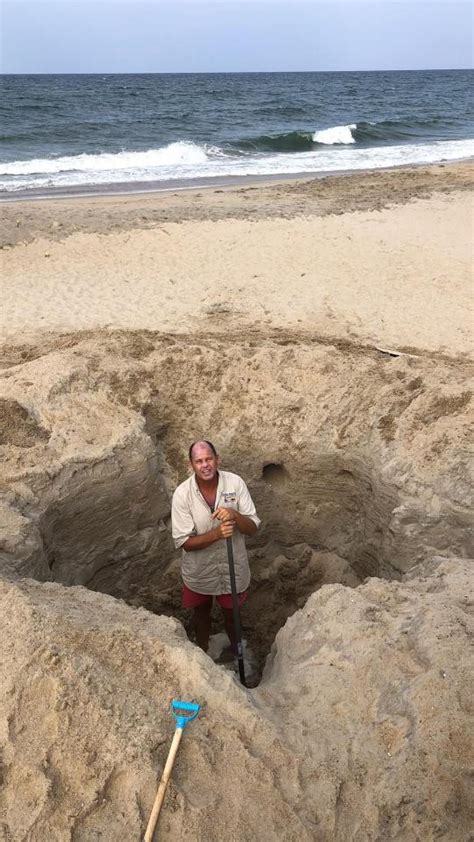 ‘they Are A Collapse Hazard’ Kill Devil Hills Officials Warn Against Digging Holes Too Deep Wnct