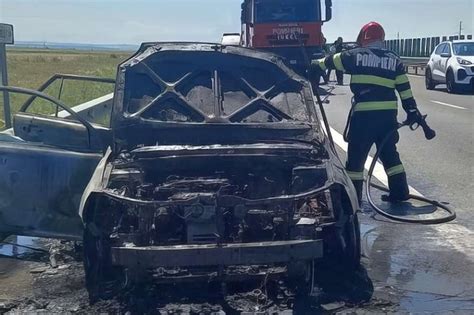 UPDATE Alertă falsă de incendiu pe autostrada A1 pe sensul Sebeș