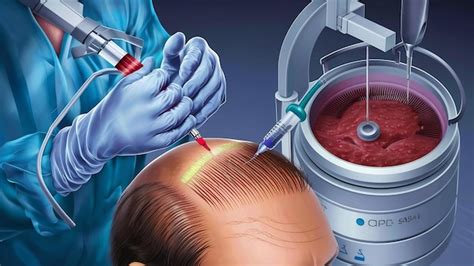 Premium Photo Platelet Rich Plasma Injection Procedure Hair Growth