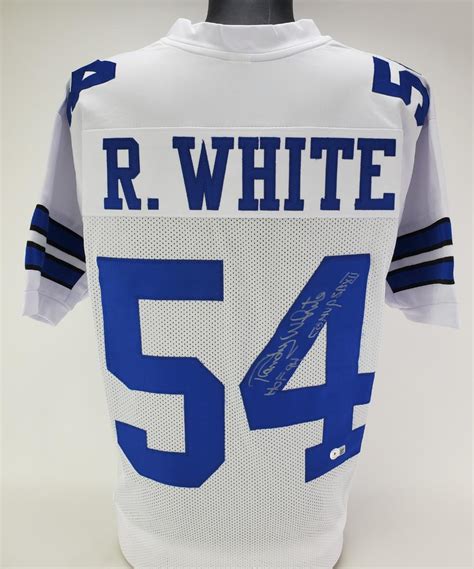 Randy White Signed Dallas Cowboys Custom Jersey (Beckett Witness ...