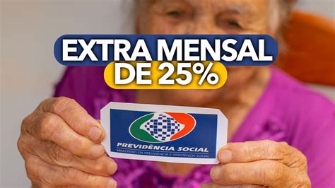 ESTES Segurados Do INSS Podem Receber Extra Mensal De 25 Veja Como