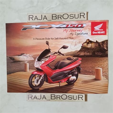 Jual Poster Brosur Katalog Flyer Honda Pcx Pcx Shopee