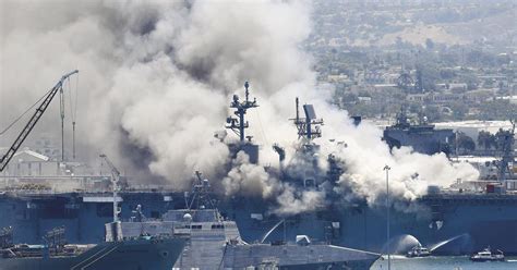 Sailor Facing Court Martial In Navy Ship Fire News