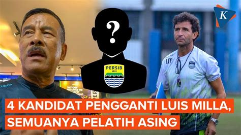 Bos Persib Ada Kandidat Pelatih Pengganti Luis Milla Youtube