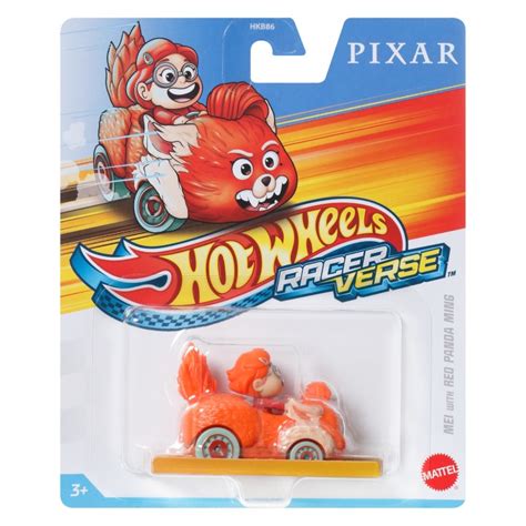 Žaislinis automobilis Hot Wheels Racer Verse Mei HKB oranžinė kainos nuo