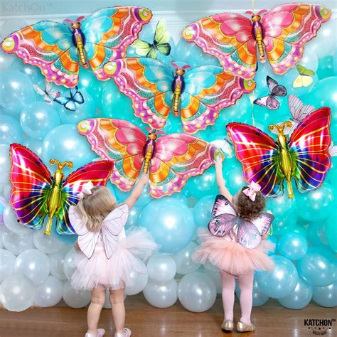 Globos Enormes De Mariposa Monarca De Pulgadas Paquete De Globos