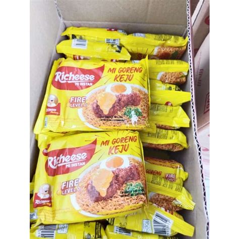 Jual Paket Hemat Mie Richeese Level 0 Mie Richeese Rasa Keju Isi 5